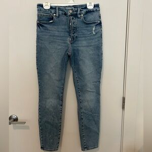 Good American Good Legs Skinny Jeans Indigo380 Size 10/30 Regular